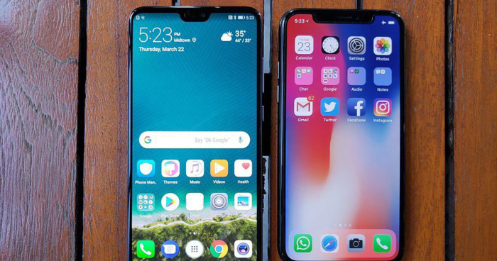 Huawei p20 pro 128gb vs iphone x